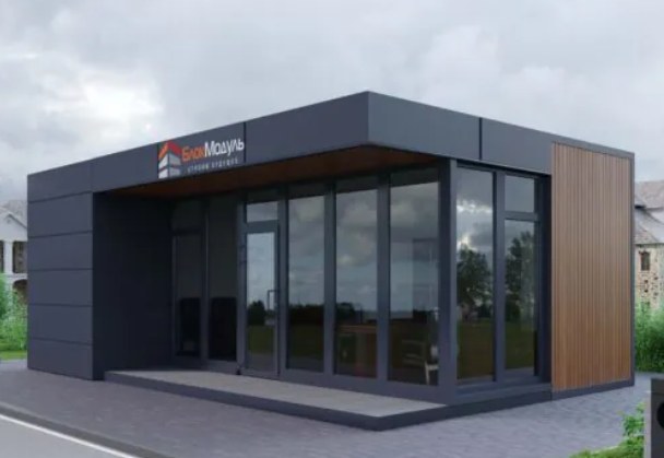 Как модульные дома устанавливают в предгорьях